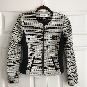 NWOT Calvin Klein tweed blazer